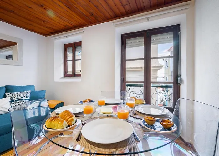 아파트 Whome Beco Patacas Perfect Location To Explore 리스본